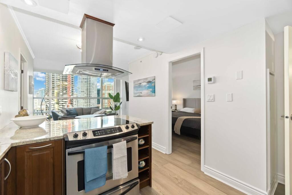 2Br Condo With Breathtaking View In Downtown! Free Parking - 6 Sleep 溫哥華 外观 照片