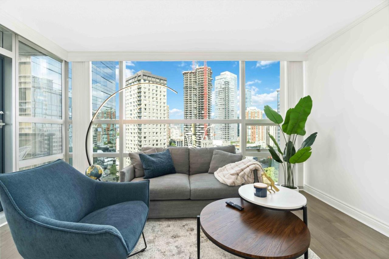 2Br Condo With Breathtaking View In Downtown! Free Parking - 6 Sleep 溫哥華 外观 照片